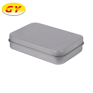Bluk Kaleng Logam Berengsel Kecil Persegi Panjang Grosir - Product Image 3