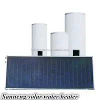 2016 नई प्रौद्योगिकी और विभाजन दबाव फ्लैट पैनल सौर वॉटर हीटर