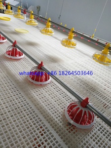 1200*500*40mm agujero cuadrado cobertizos para pollos piso de listón de plástico piso de granja avícola - Product Image 3