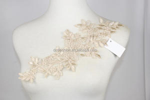 Miếng Vá Hoa Lurex Vàng Hoa Thêu Miếng Đính Ưa Thích - Product Image 5