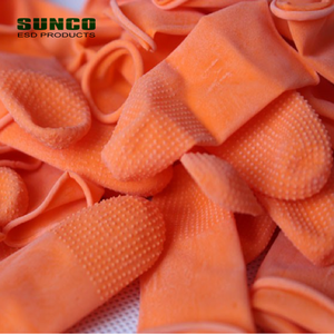 Orange Anti-Slip Industrial Latex <strong>Finger</strong> Cots Antistatic <strong>Finger</strong> <strong>Stall</strong> - Product Image 5