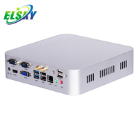 Mini PC de Fábrica con Puerto Serie RS232 RS485 para Core I7-7500U 1151 630 Gráficos DDR3 16GB/32GB/64GB 4G LTE WIFI HDMI VGA 4K