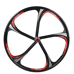 Lichtgewicht 6 Blade Magnesium Legering Fiets Whee Riml Voor Mountainbike 26Inch