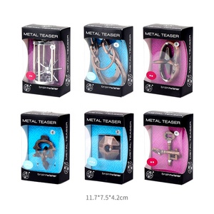 Trò Chơi Trí Tuệ Thông Minh Teaser IQ Puzzle Trò Chơi Câu Đố Kim Loại Dây Cho Trẻ Em Và Người Lớn - Product Image 2