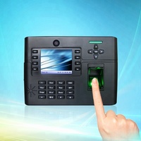 Máquina DE ASISTENCIA biométrica de tarjeta Sim con función GPRS inalámbrica con cámara incorporada ()
