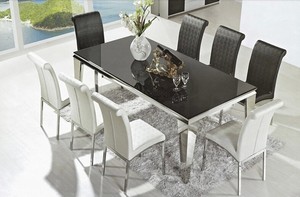 Hotel Retro <span class=keywords><strong>Neo</strong></span> <span class=keywords><strong>Classical</strong></span> European Silla de comedor Silla de negociación de ocio Silla de comedor de acero inoxidable tapizada - Product Image 5