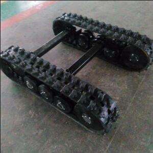 Piccolo Robot telaio cingoli in gomma per sistema di azionamento - Product Image 3