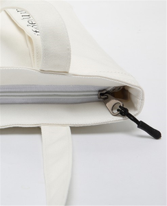 Tela ecológica con estampado personalizado, bolsa de algodón para compras, ecológico, barata, 12oz, venta al por mayor - Product Image 5