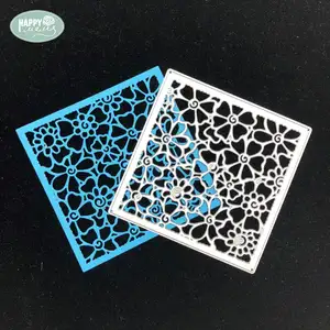 Cutting dies Embellishments Square Metal Cutting dies Color Pattern Card Cutting dies