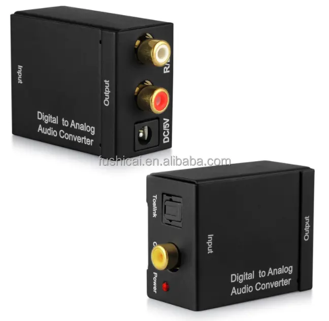 Digital to analog audio converter and effects processor