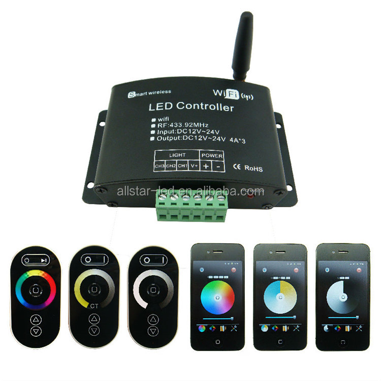 WiFi Smart LED Controller – Kompatibel Mit Alexa & Google Home, Musik-Sync, Fernbedienung Inkl.