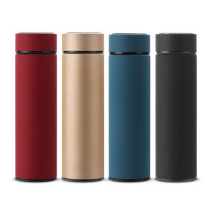 15OZ BPA免费双壁真空水瓶顶级质量304不锈钢瓶带过滤器 - Product Image 1