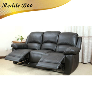 Chine bella lit en cuir noir 2 pièce sofa sectionnel avec <span class=keywords><strong>ange</strong></span> impression - Product Image 4