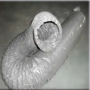 PVC Fabric Duct Hose Steel Wire Coated