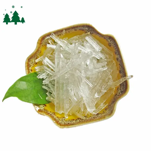 Menthol de cristal de grau alimentício 100% natural, atacado para sabor diário