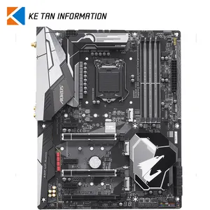 Placa-mãe para gigabyte z370 aorus, gaming 5 original mainboard, totalmente testado