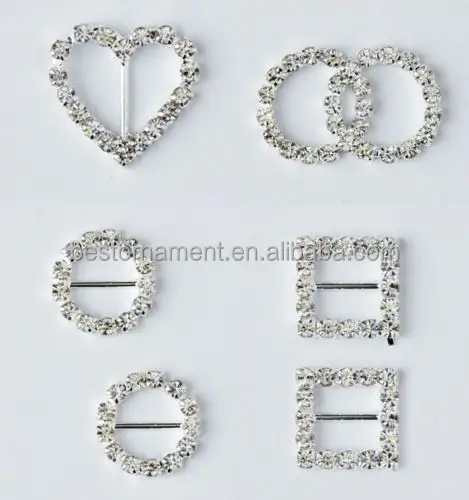 RIBBON SLIDERS CHARMS RHINESTONE เพชรคริสตัล