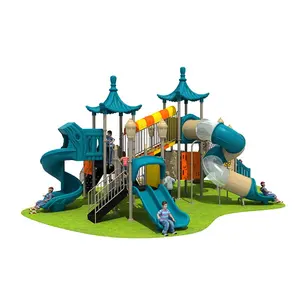 Special large outdoor kids garden playground equipment set design