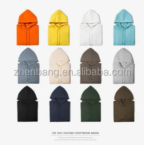 Bouwen Uw Merk Oversized Pocket Xxxxl Enkele Custom Made Hoodie Custom Geborduurde Hoodies