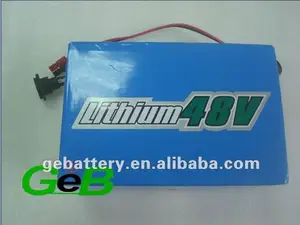 거운 판매 geb v 1천와트 전기 자전거 배터리/ lifepo4 배터리 48v 20ah