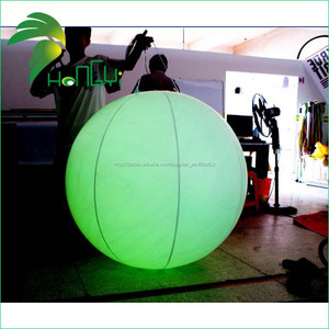 Palla gonfiabili pubblicitari/led acceso galleggiante gonfiabile palloncino di elio per evento di promozione - Product Image 1