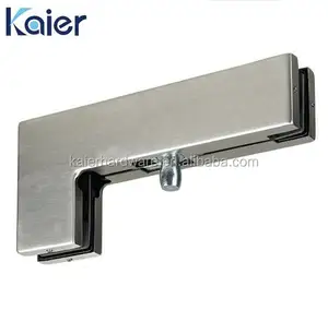 Abrazadera de manivela de cristal de acero inoxidable 304, para puerta de cristal/accesorios de parche