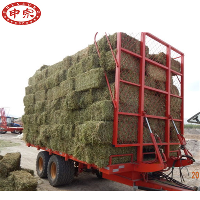 Трава и тюк palletizer ферма самосвал опрокидывающийся трейлер