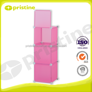 <b>Shopee</b> OEM EBay Wholesale Taiwan Household Storage Cube Plastic DIY Color Storage <b>Home</b> <b>Decoration</b> PP Material Box Packing Toys - Product Image 2