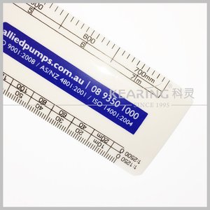 Regla Plana Ovalada <span class=keywords><strong>de</strong></span> Plástico Promocional <span class=keywords><strong>de</strong></span> 15 cm, Reglas <span class=keywords><strong>de</strong></span> Escala Rectas para Ingenieros #   8504 - Product Image 4