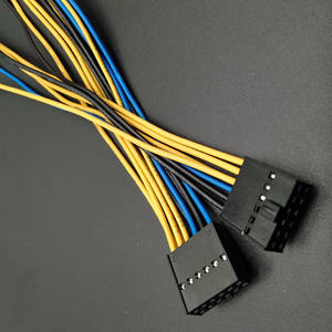 كابل سلك Dupont 22AWG <span class=keywords><strong>2</strong></span> دبوس موصل JST <span class=keywords><strong>M</strong></span> F - Product Image 1