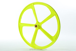 Panasonic — moyeu de vélo en aluminium à 5 rayons, équipement à une vitesse unique avec tong, <span class=keywords><strong>roue</strong></span> de jantes de bicyclette 700C, nouvelle collection - Product Image 5