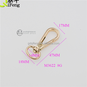 Snap <strong>Hook</strong> Metal Wall Hanger Aluminum Clips Stainless Steel Snap <strong>Hook</strong> - Product Image 2