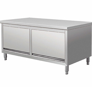 Restaurant Stainless Steel <strong>Kitchen</strong> Work <strong>Bench</strong>/<strong>storage</strong> Cabinet/food Prep Table <strong>with</strong> 3 Drawer - Product Image 2