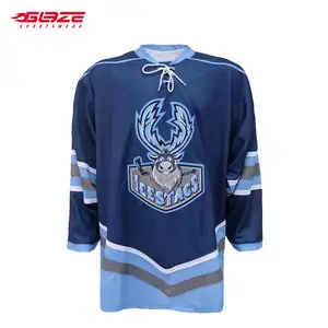 2019 billige benutzer definierte Inline-Team-Set Stickerei 6XL Eishockey Trikot China