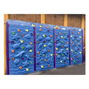 Kinder Kunststoff Kletterwand in hoher Qualität für Outdoor-oder Indoor-Spielplatz Kind