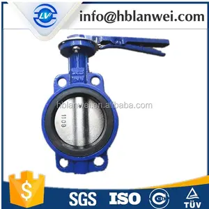 Express Handle Manual Wafer Center Butterfly Valve D71X-16