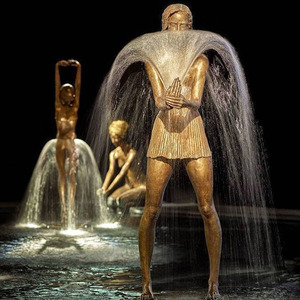 Escultura de Bronce de Arte Moderno para Exteriores Vincentaa, Escultura Abstracta de Chica para Hotel, <span class=keywords><strong>Plaza</strong></span>, Centro Comercial, Fuente - Product Image 5