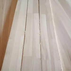 Paulownia Lining Board Finger Joint Wood Plate for Door Lining Wall Paneling