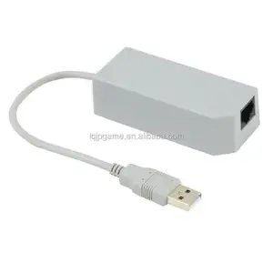 Connettore adattatore di rete LAN Ethernet USB 2.0 per Wii per adattatore Lan Wii U