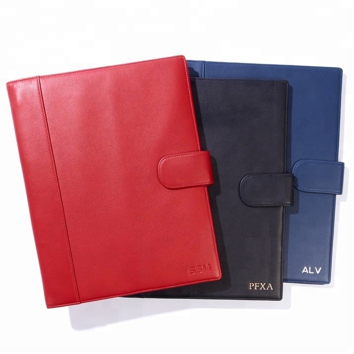 Модная офисная деловая презентационная мягкая папка А4 из искусственной кожи для конференций