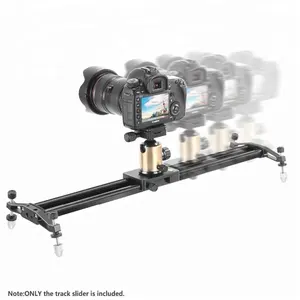 100 cm Aluminium Paduan Kamera Jalur Slider Video Stabilizer DSLR Rail Rail Dolly Jalur Pembuatan Film Kit