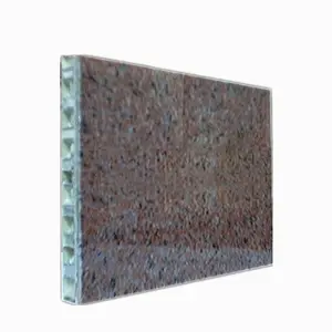 Natural Stone Fiberglass Aluminium Honeycomb Composite Panel