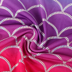 Tela de escala de sirena brillante iridiscente, tela elástica de cuatro vías de LICRA con holograma para traje de baño de <span class=keywords><strong>cola</strong></span> de falda - Product Image 4