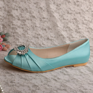 Mint <strong>Green</strong> Fashion Casual Ballet <strong>Flat</strong> <strong>Shoes</strong> for Women - Product Image 1