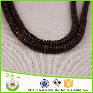 Marrón Natural heishi cuentas de concha de coco <span class=keywords><strong>hamsa</strong></span> collar de <span class=keywords><strong>la</strong></span> joyería 2015 - Product Image 4
