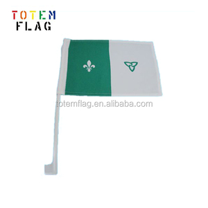 Drapeau de <span class=keywords><strong>voiture</strong></span> Jamaïcain en polyester, style flottant, sérigraphié, personnalisé, pas cher, 12x18 pouces - Product Image 3