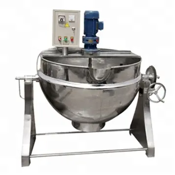 Industrial Electric Heating Pressure Cooker/jacket Kettle With Agitator