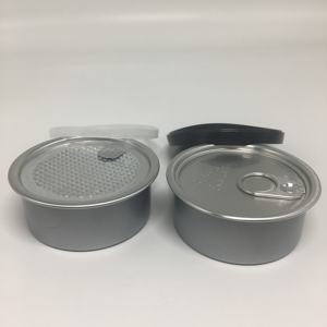 عبوات صفيح معدنية لتعليب جرعة صغيرة لتخزين الطعام - Product Image 1