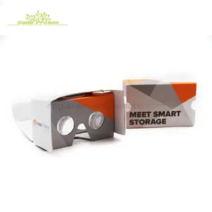 Google Cardboard Magic and Cool Portable and Foldable 3d VR Paper Google Glasses for Smartphone Custom Logo