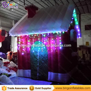 Finished happy Christmas inflatable santa tent the home the grotto - Product Image 6